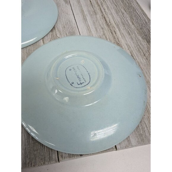 Vintage Stoneware Franciscan Tea Coffee Cups & Saucers Set Of 3 - Picture 12 of 14